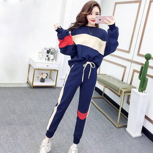 Korean Loose Sweater Set