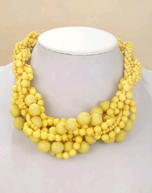 Beaded Layered Necklace